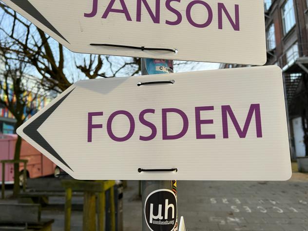 FOSDEM 2025 : reportage, 1ere partie