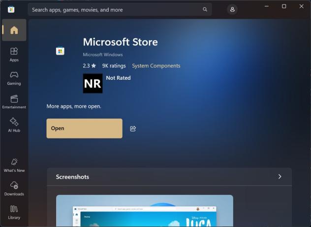 Humour : Microsoft dit que la nouvelle interface de Windows Store est très positive